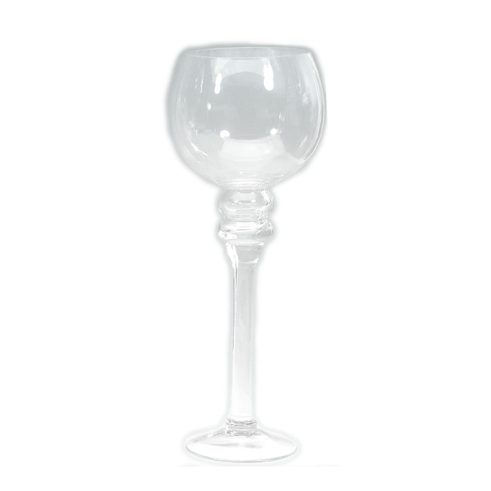 14" Stem Glass Vases